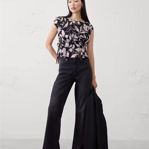Banana Republic Side-Tie Top - NWT Size Small